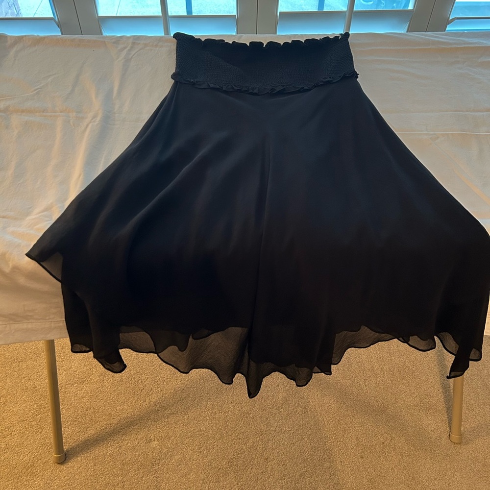 BCBGMaxAzria Elegant Black Asymmetrical Dress